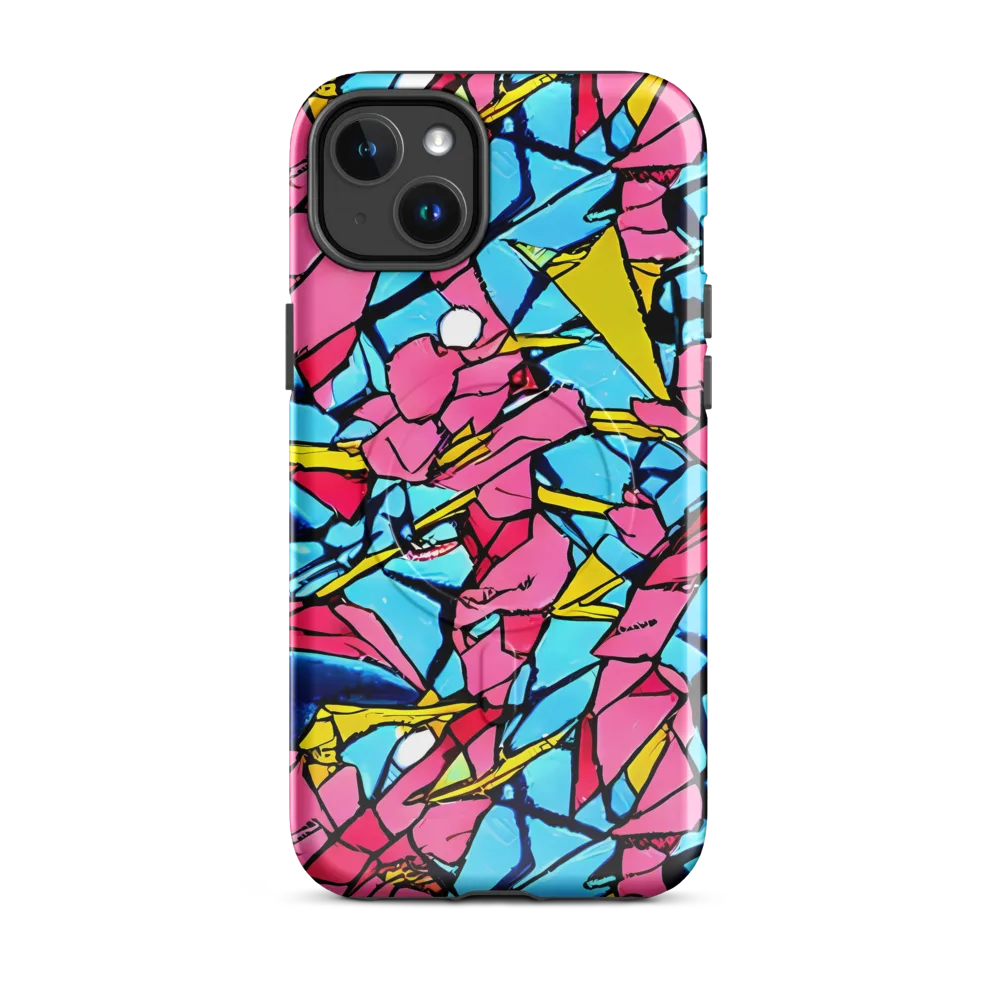 Barbier Bloom on MagSafe Tough Case for iPhone® — Front