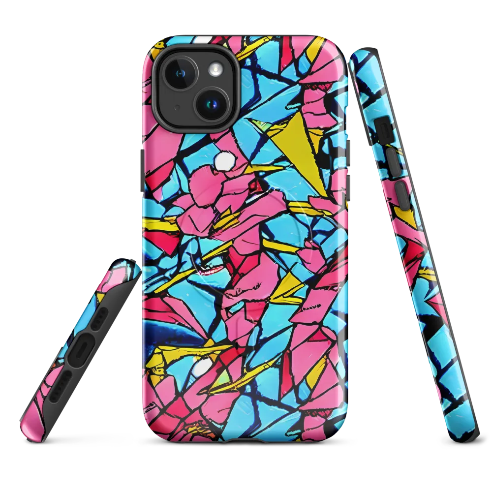 Barbier Bloom on MagSafe Tough Case for iPhone® — Front