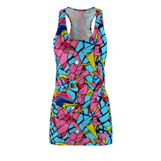 Barbier Bloom on a Racerback Dress