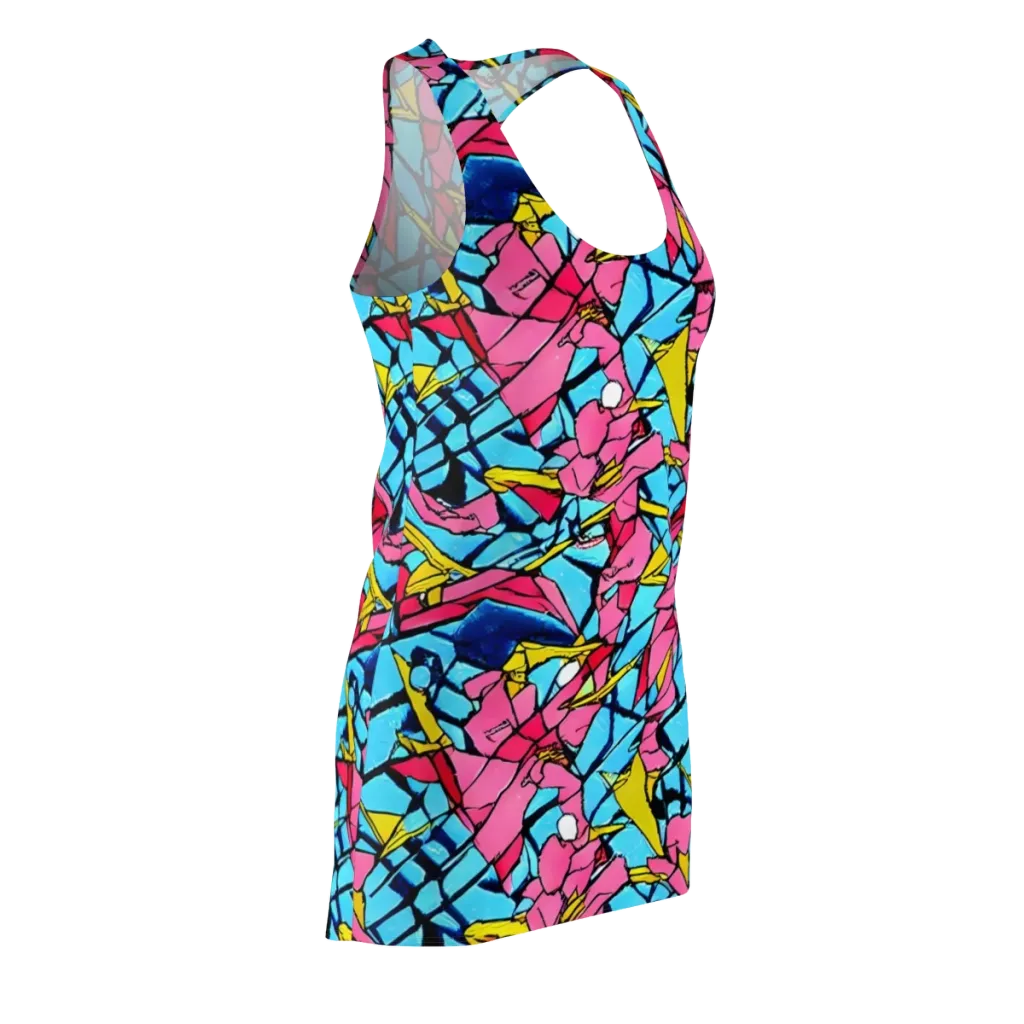 Barbier Bloom on Racerback Dress — Front Side