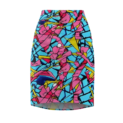 Barbier Bloom on a Pencil Skirt