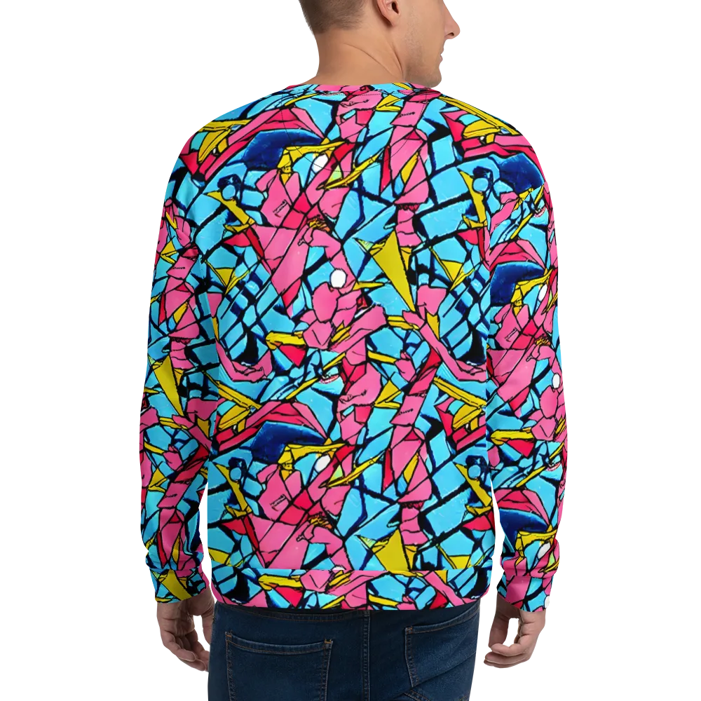 Barbier Bloom on Sweatshirt — Back