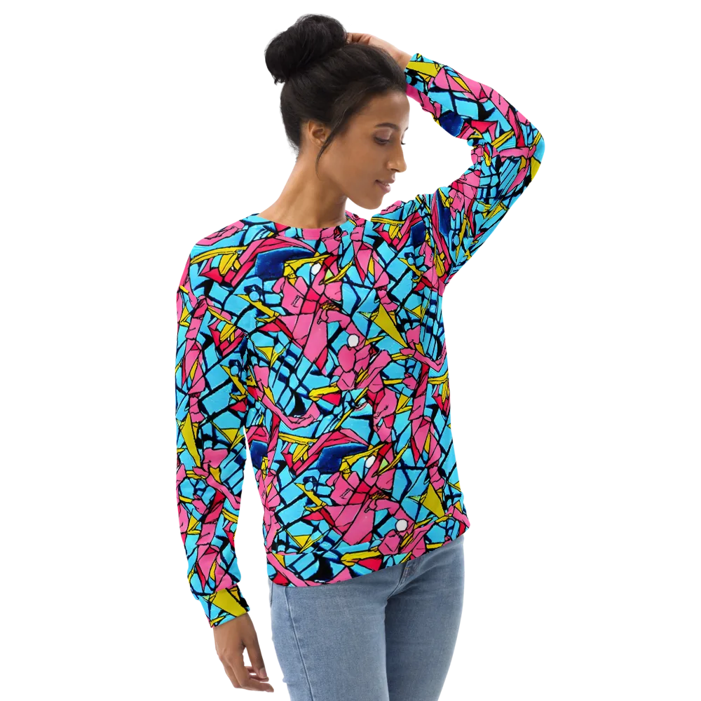 Barbier Bloom on Sweatshirt — Right Front
