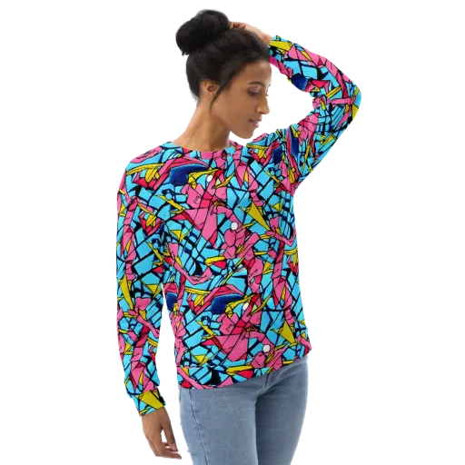 Barbier Bloom on a Sweatshirt