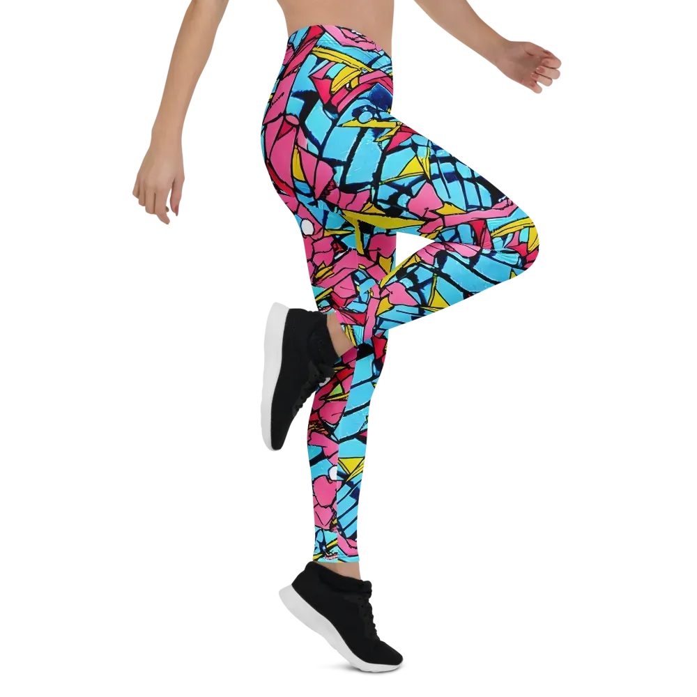 Barbier Bloom on Leggings — Right