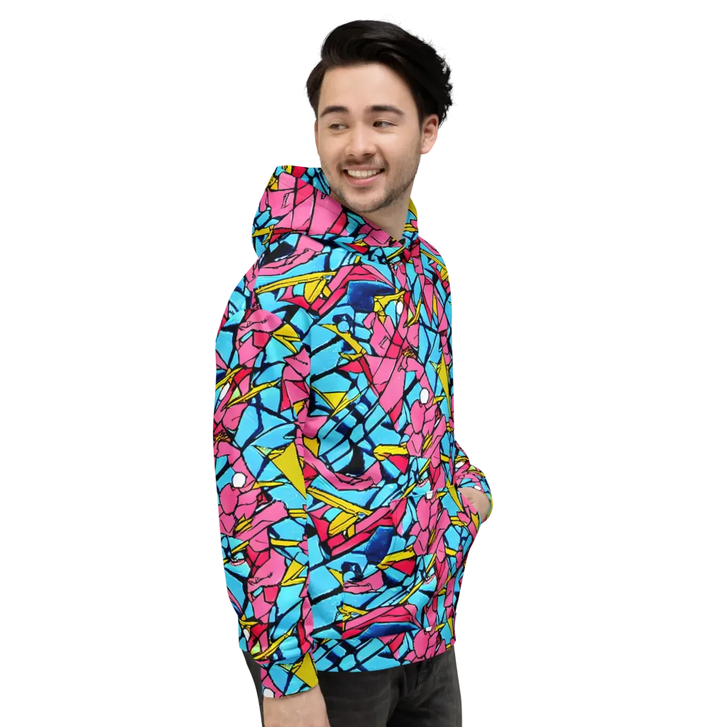 Barbier Bloom on Hoodie — Right