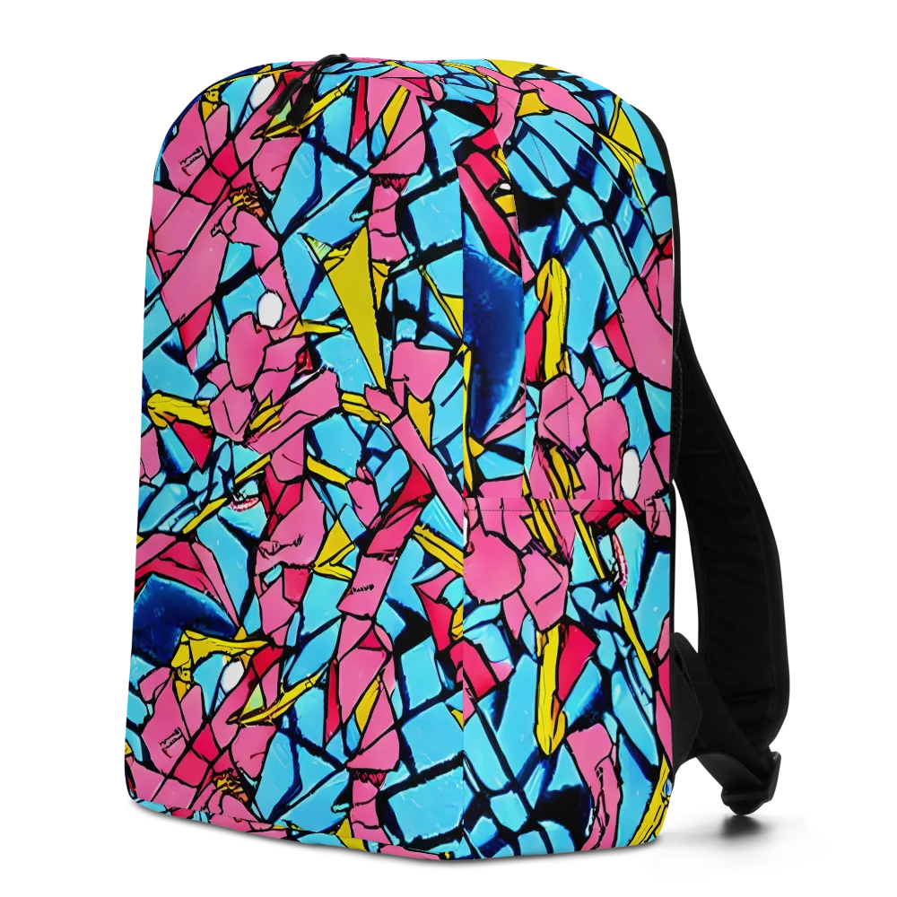 Barbier Bloom on Minimalist Backpack — Left