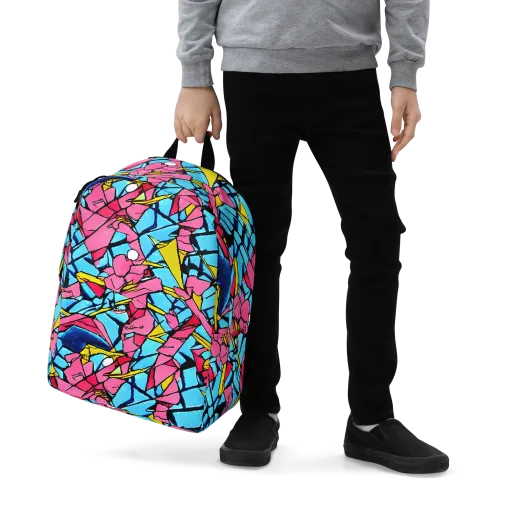 Barbier Bloom on a Minimalist Backpack