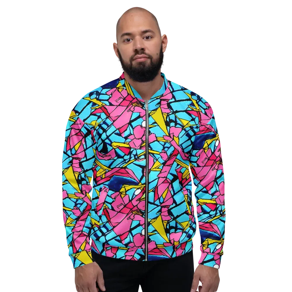 Barbier Bloom on Bomber Jacket — Front