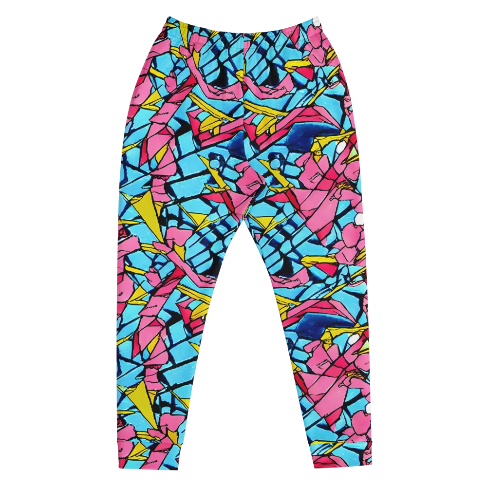 Barbier Bloom on Men's Joggers — Front