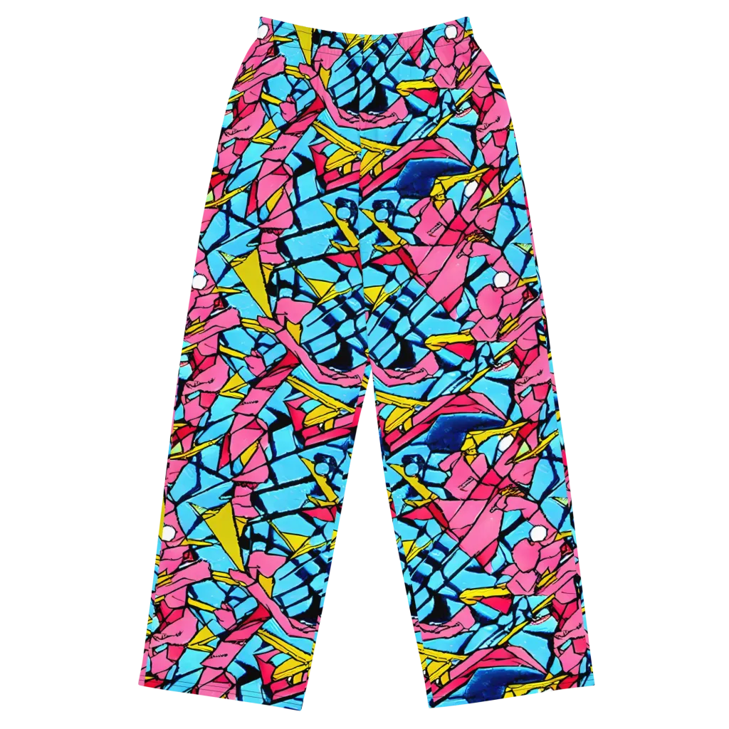 Barbier Bloom on Wide-Leg Pants — Front