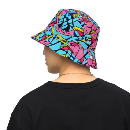 Barbier Bloom on a Reversible Bucket Hat