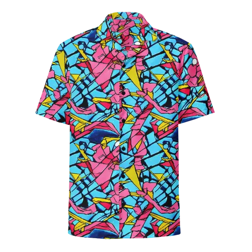 Barbier Bloom on a Button Shirt