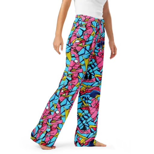 Barbier Bloom on a Women's Pajama Pants