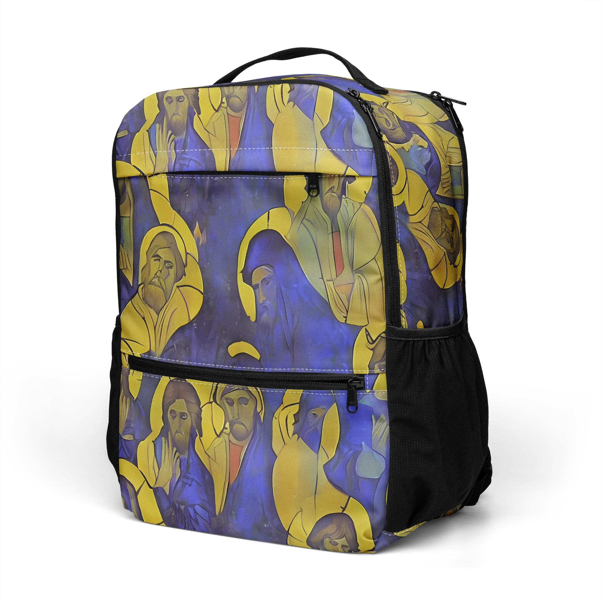 Divine Reverie on Utility Backpack — Left Front
