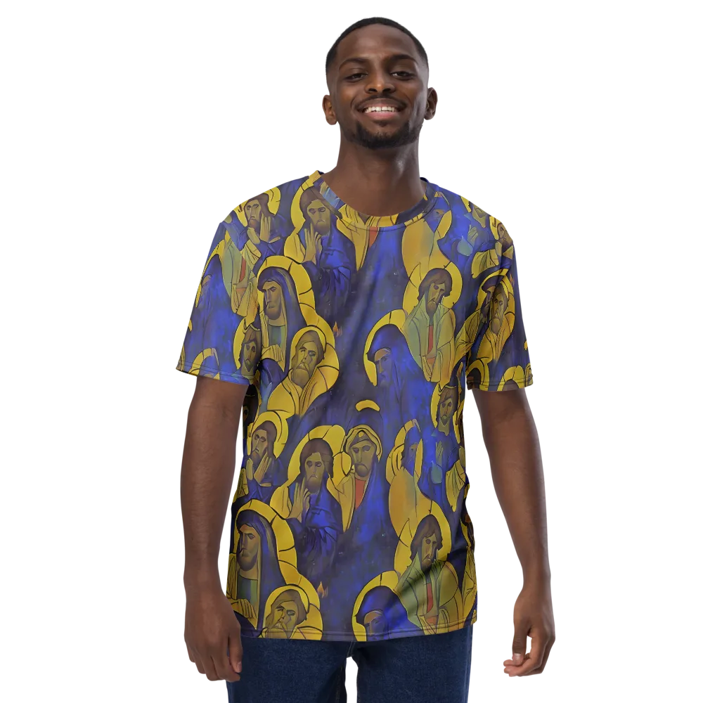 Divine Reverie on Men's Crew Neck T-Shirt — Front