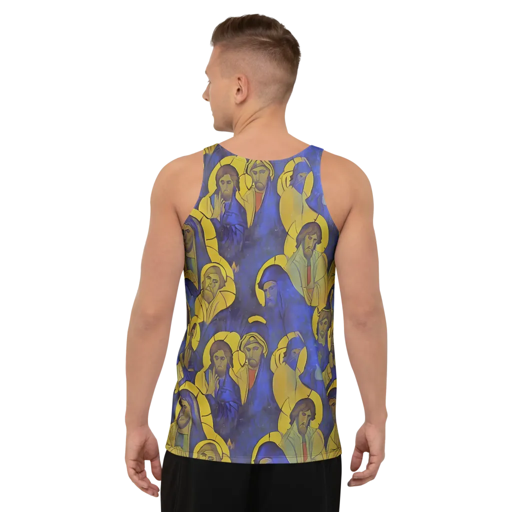 Divine Reverie on Men's Tank Top — Back