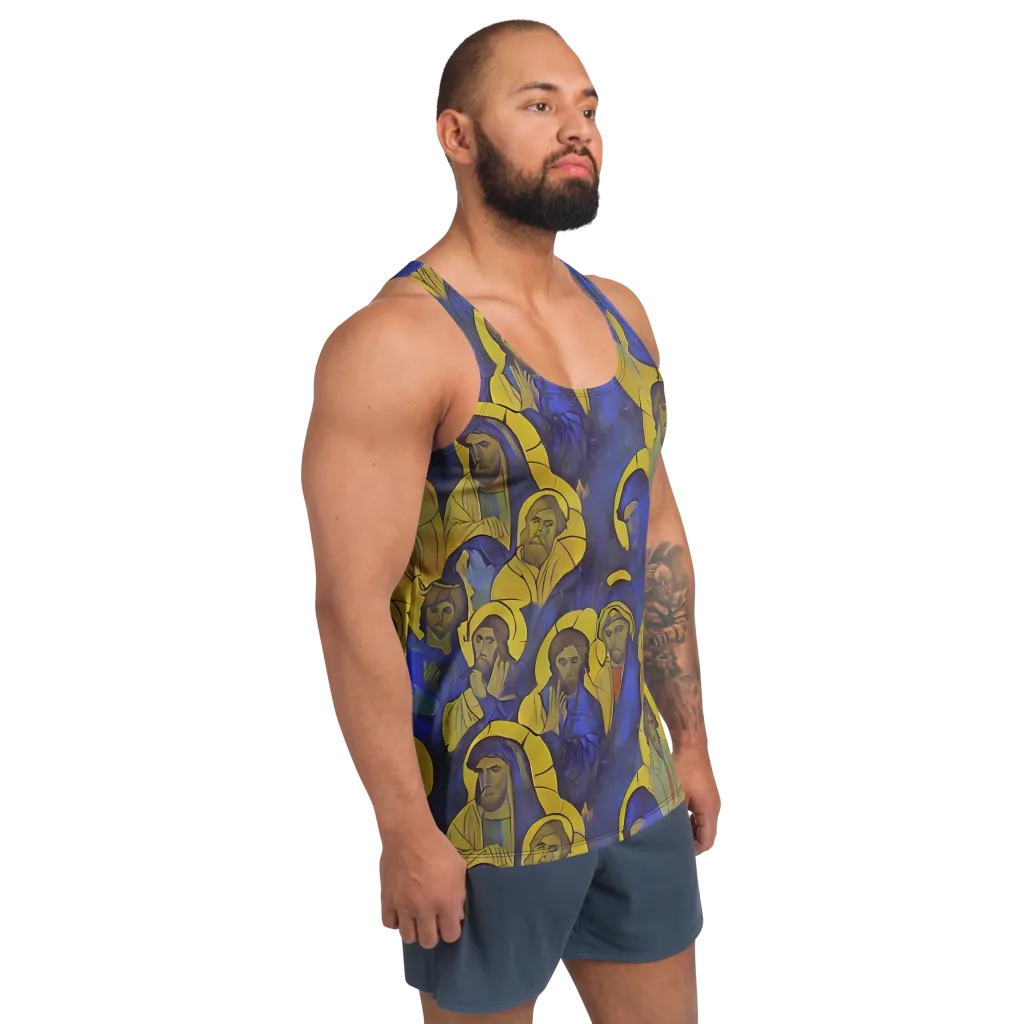 Divine Reverie on Men's Tank Top — Right Front