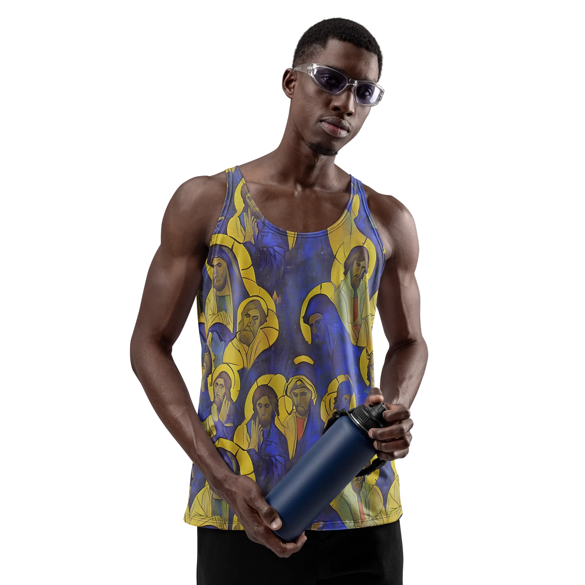 Divine Reverie on Men's Tank Top — Front