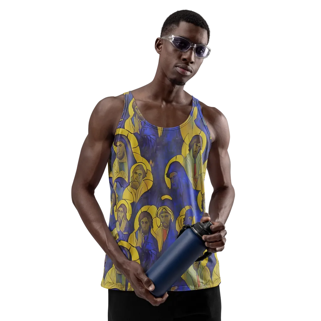 Divine Reverie on Men's Tank Top — Front
