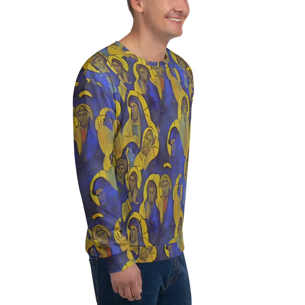 Divine Reverie on Sweatshirt — Right Front