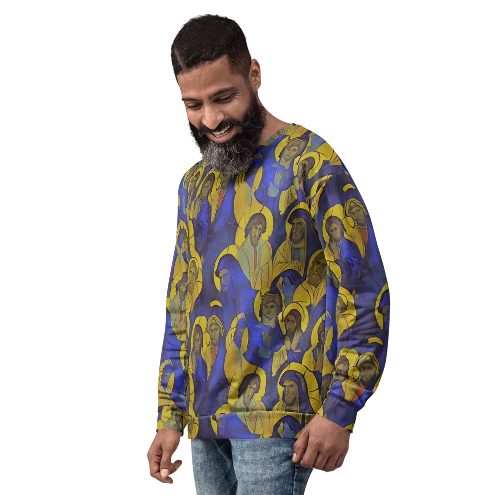 Divine Reverie on Sweatshirt — Left Front