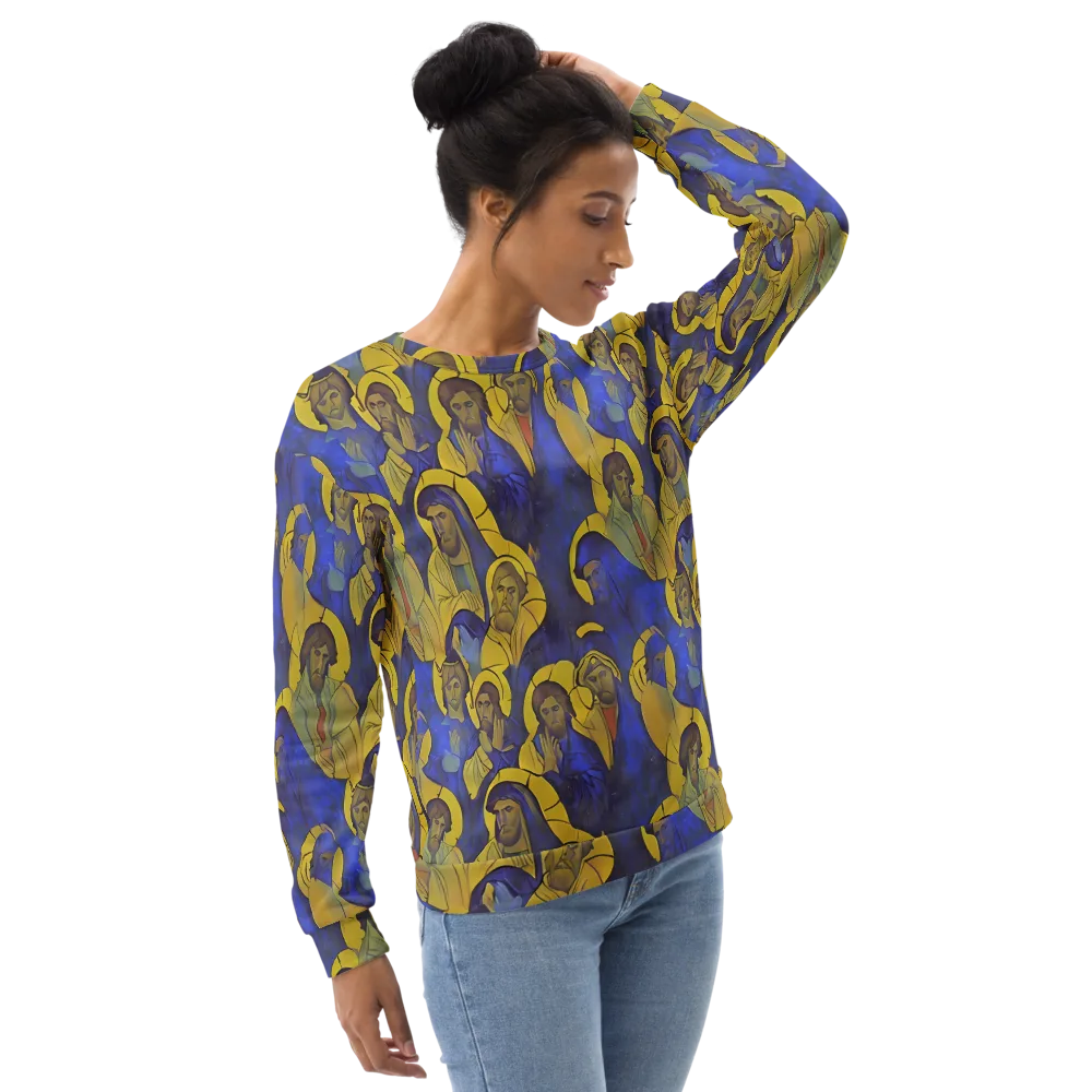 Divine Reverie on Sweatshirt — Right Front