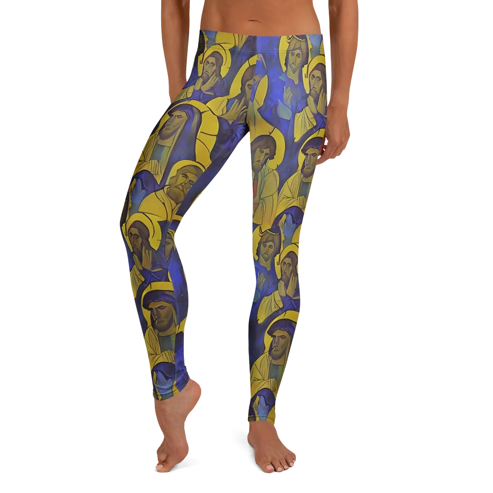 Divine Reverie on Leggings — Front