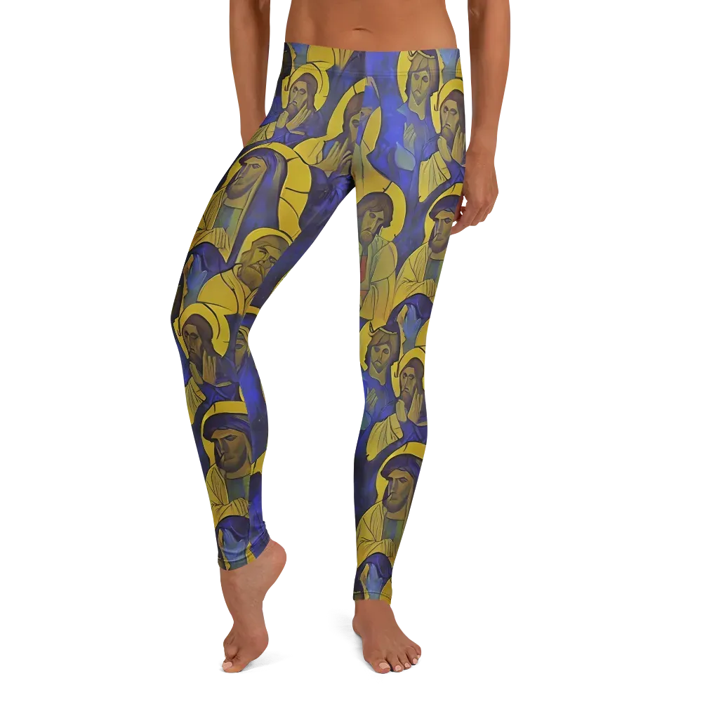 Divine Reverie on Leggings — Front