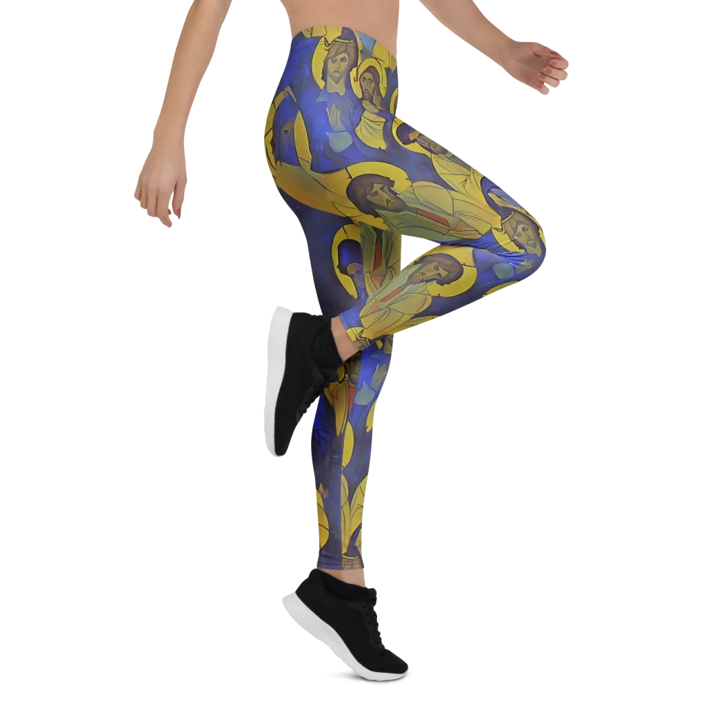 Divine Reverie on Leggings — Right