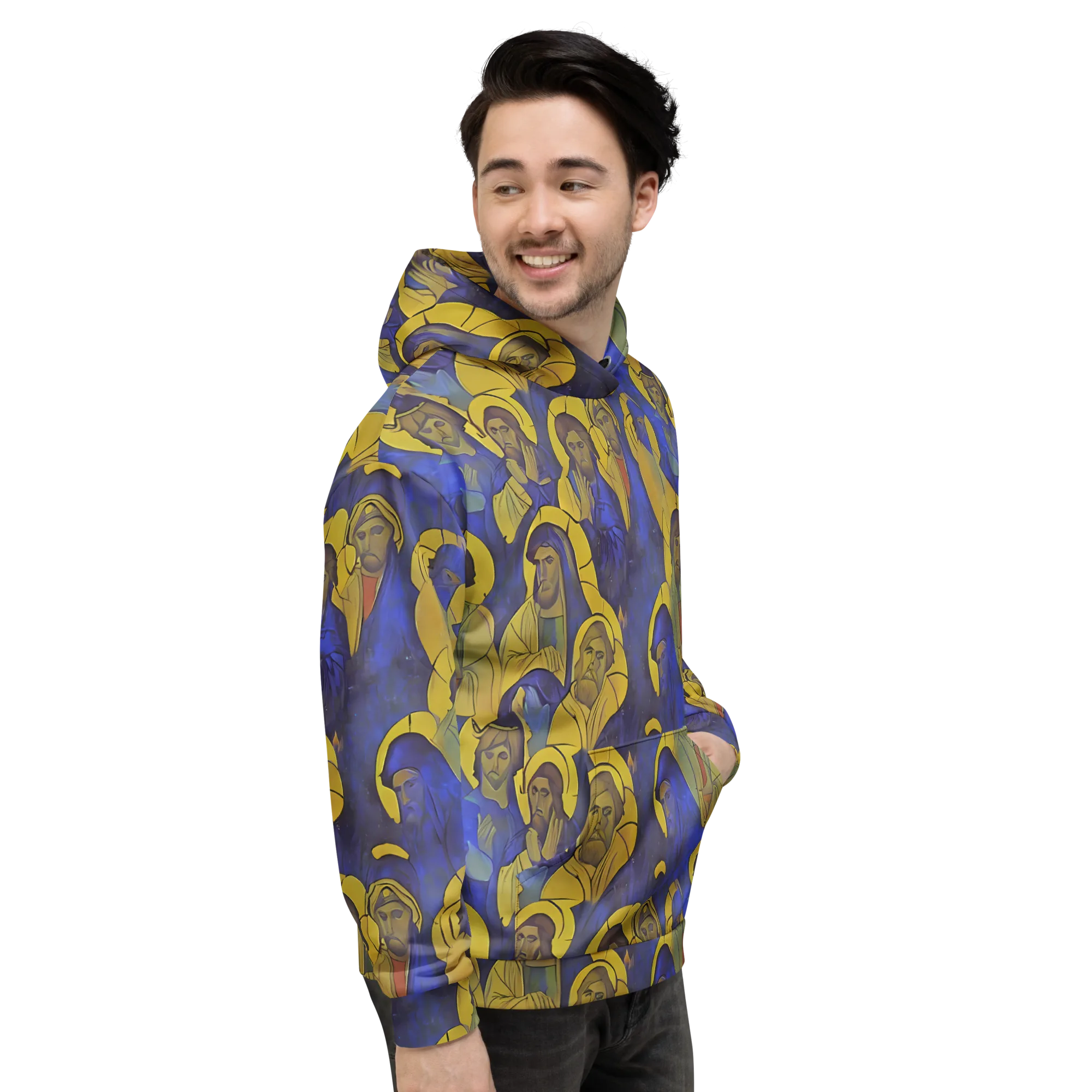 Divine Reverie on Hoodie — Right