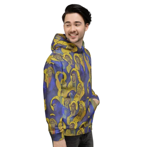 Divine Reverie on a Hoodie