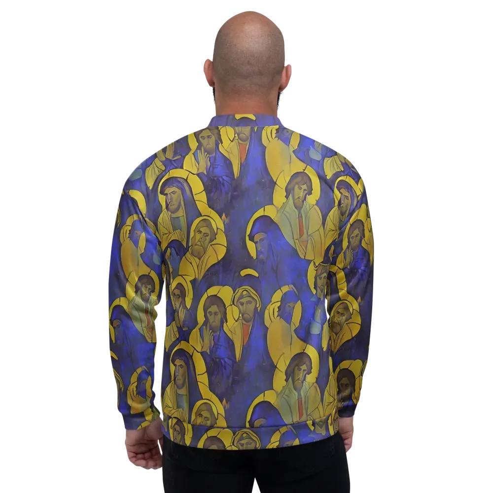 Divine Reverie on Bomber Jacket — Back