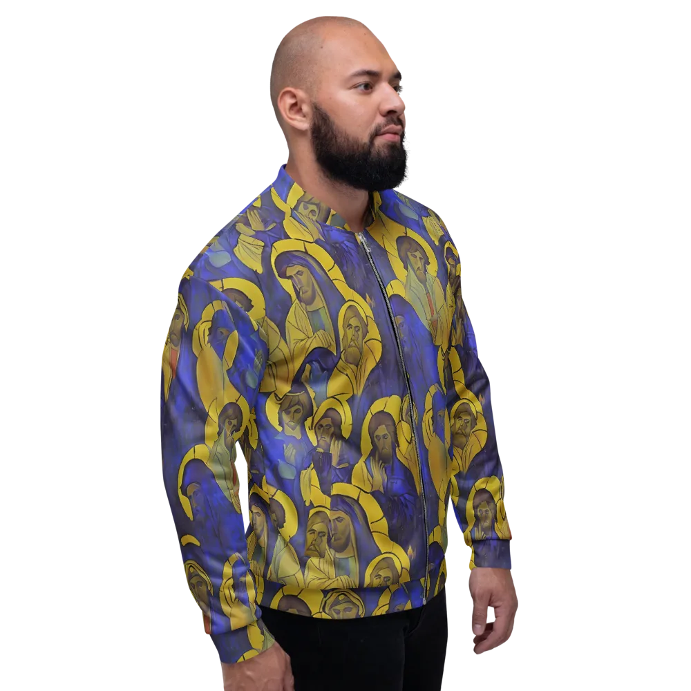 Divine Reverie on Bomber Jacket — Right