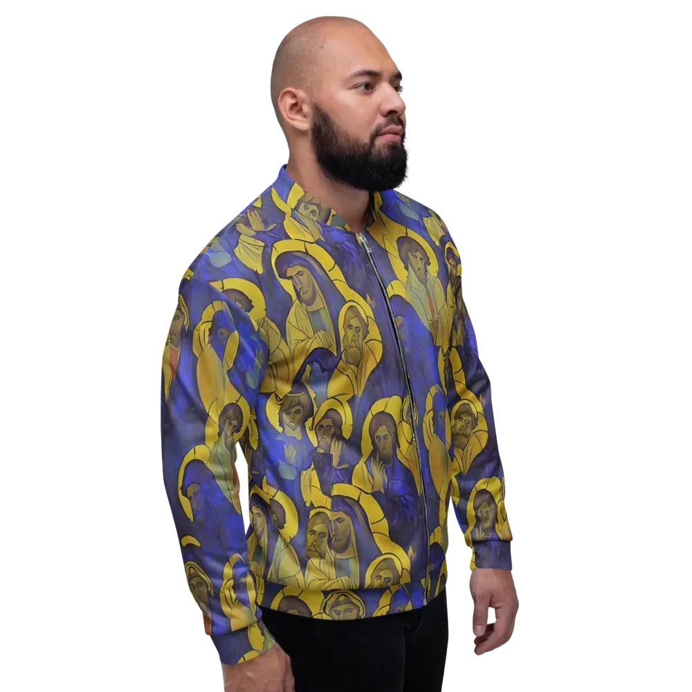Divine Reverie on Bomber Jacket — Right