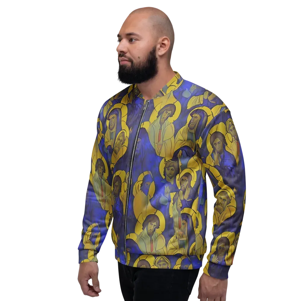 Divine Reverie on Bomber Jacket — Left