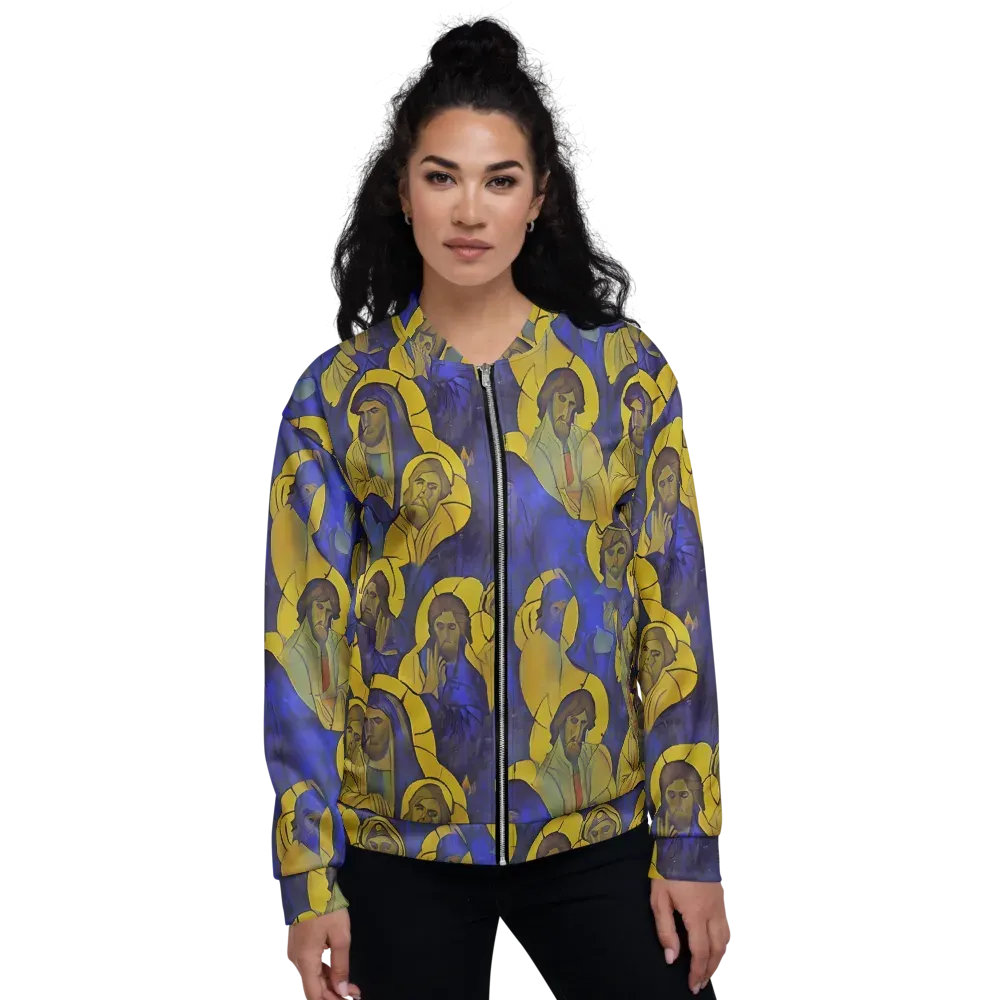 Divine Reverie on Bomber Jacket — Front