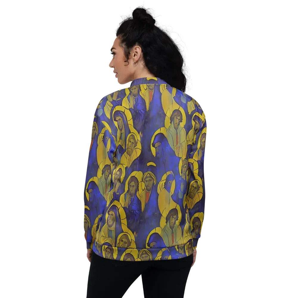 Divine Reverie on Bomber Jacket — Back