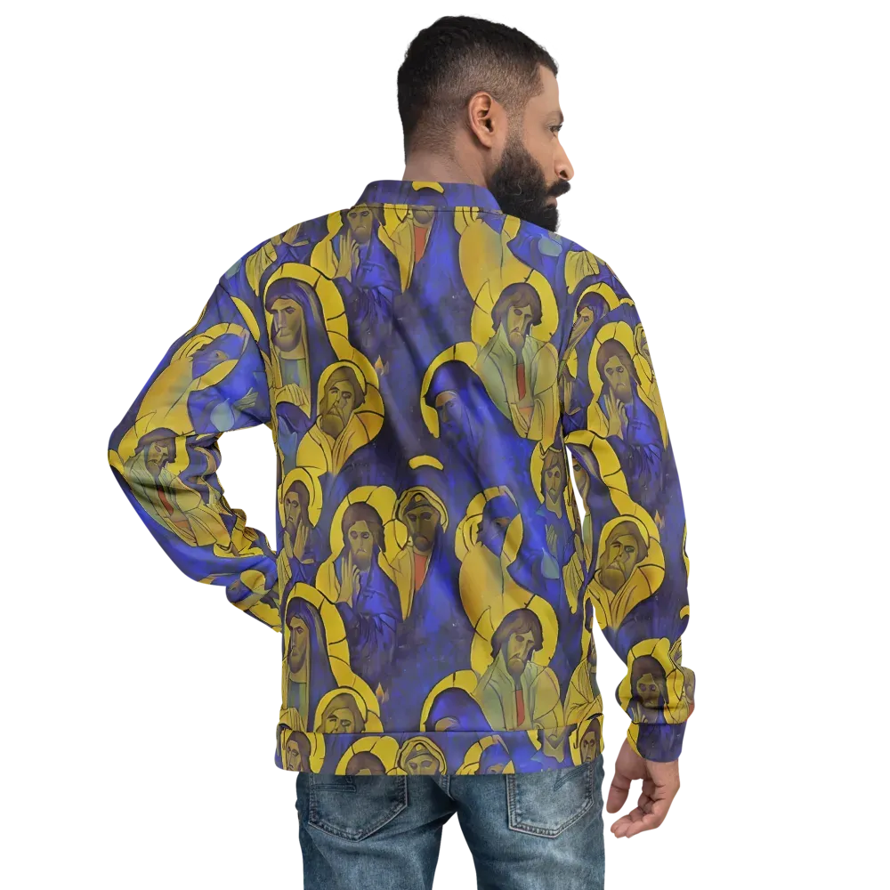 Divine Reverie on Bomber Jacket — Back