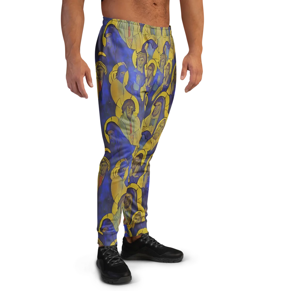 Divine Reverie on Men's Joggers — Right