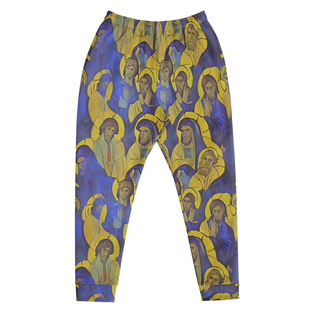 Divine Reverie on Men's Joggers — Front