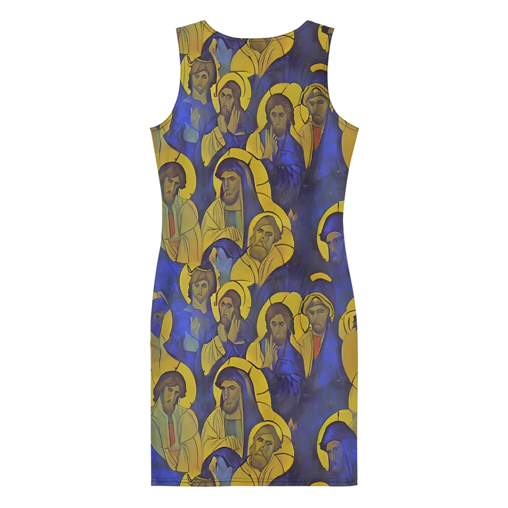 Divine Reverie on Bodycon Dress — Back