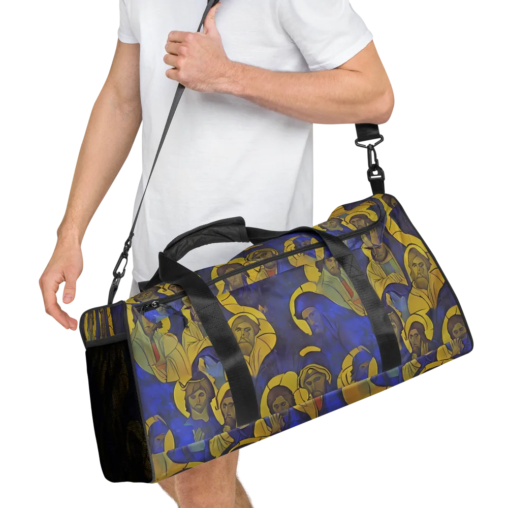 Divine Reverie on Duffle Bag — Right Front