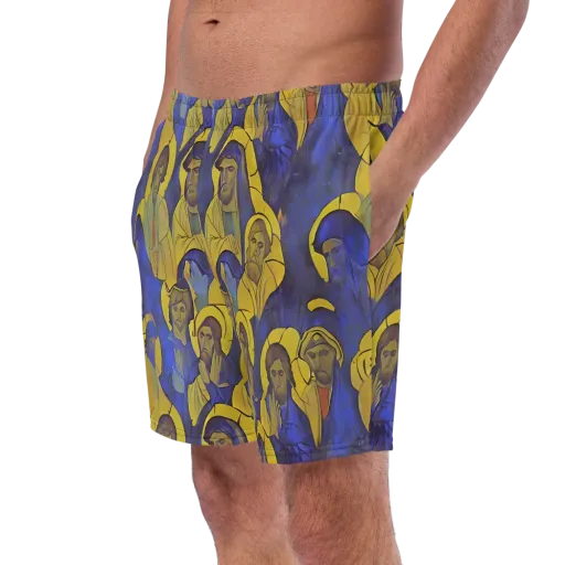 Divine Reverie on a Swim Trunks