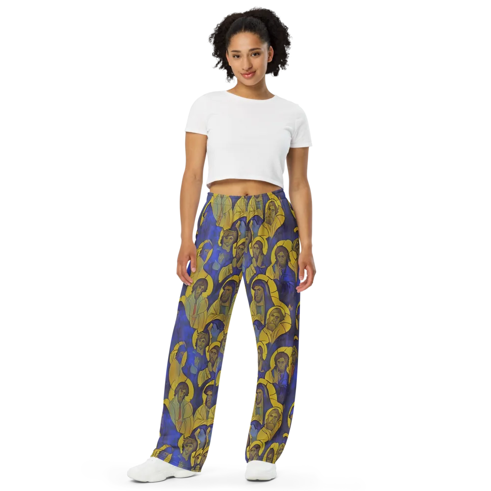 Divine Reverie on Wide-Leg Pants — Front