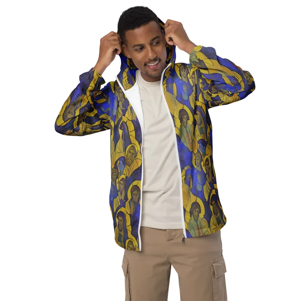 Divine Reverie on Men's Windbreaker — Front