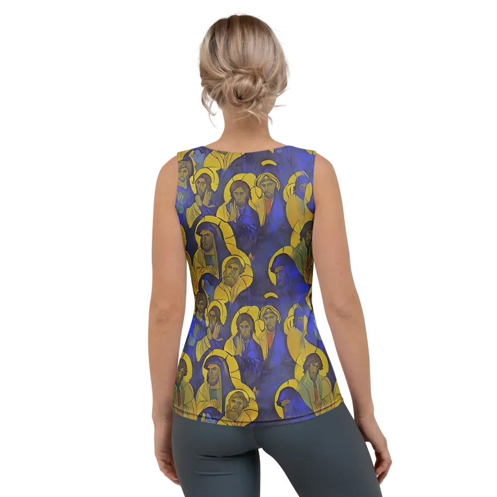 Divine Reverie on Women's Tank Top — Back