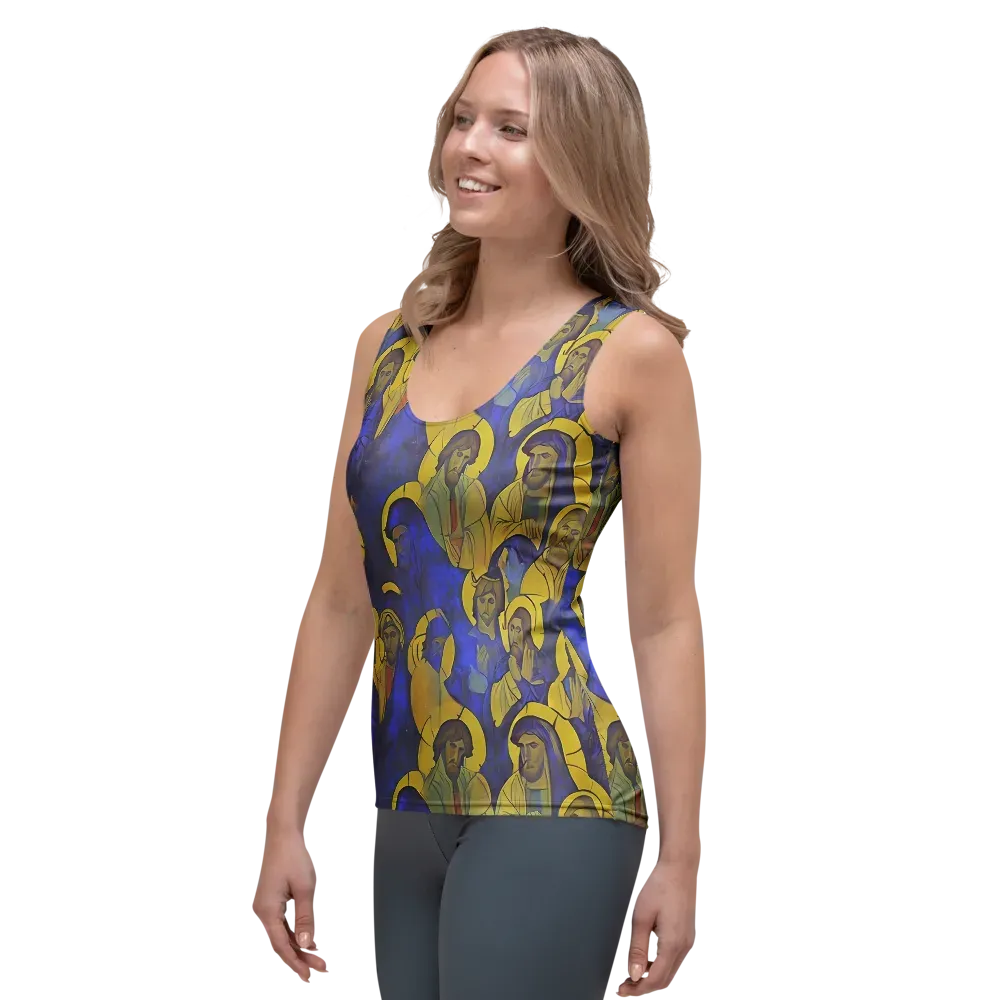 Divine Reverie on Women's Tank Top — Left Front