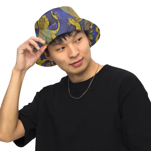 Divine Reverie on a Reversible Bucket Hat