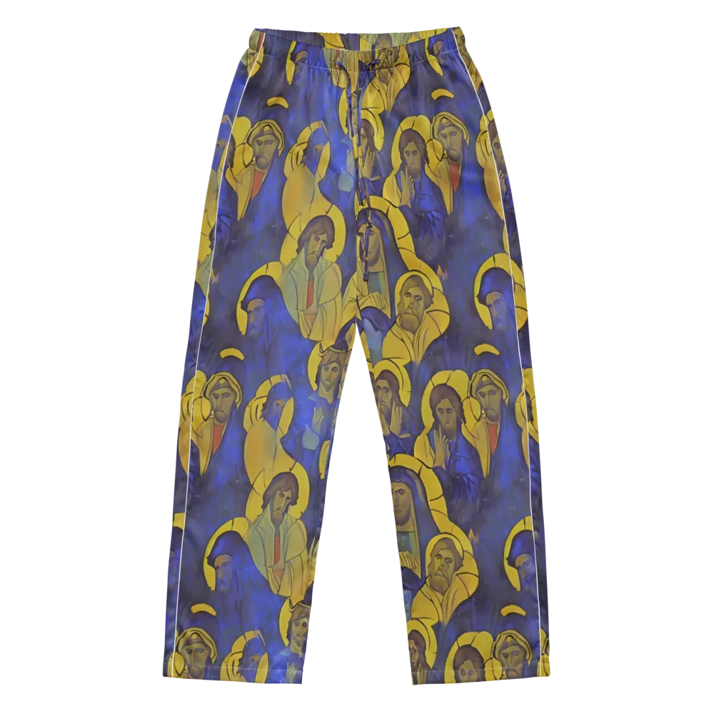 Divine Reverie on Women's Pajama Pants — Front
